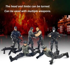 Army Men Action Figures, Soldiers Toys Army Men Set for Boys 4-7,Army Men Action