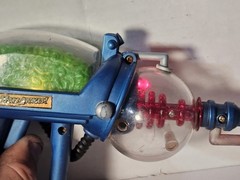 Mars Attacks! Brain Disintegrator Green Ray Gun- works Great!! 1996