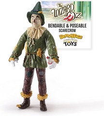 BendyFigs The Noble Collection – The Wizard of Oz Scarecrow 7.5-inch Figure