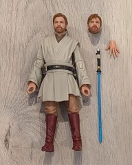 Star Wars Black Series SDCC Anakin Skywalker & Obi-Wan Kenobi