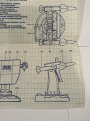 Air Defense ORIGINAL Blueprints Vintage 1985 Hasbro G.I.Joe ARAH