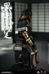COOMODEL SE074 Japanese Samurai METAL BLACK LION ARMOR 1/6 LEGENDARY VER figure