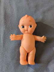 Vintage KEWPIE Boy Doll vinyl 7″ tall- Made in Korea
