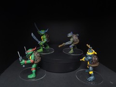 Shady Turtles Fanart Miniature || Handpainted Resin Figures (2.50”)