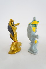Power Rangers Vintage Figure Lot Bandai 1990s: Goldar – King Sphinx – Finster