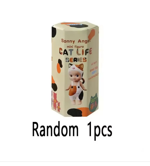 Sonny Angel 20th Anniversary Hippers Cat Life Blind Box Anime Figure Gift