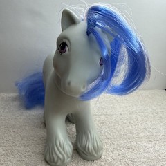 Vintage My Little Pony G1 Big Brother Ponies MLP 4 Speed Trucker 87-Description