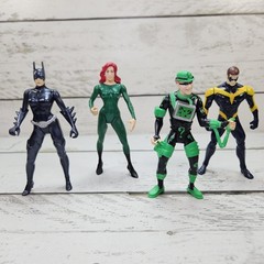Kenner DC Batman Movie Figure Lot Poison Ivy Robin Batgirl 5″ 4 Vintage Figures