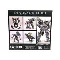 BAIWEI TW1034 Dinosaur Leader Transforming Robot Movie Ver. Toys Action Figure