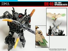 DNA DK-46 Upgrade Kit For Transformers Studio Series SS-101 Scourge With Bonus