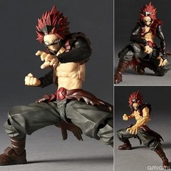 Revoltech Amazing Yamaguchi Kaiyodo My Hero Academia Eijiro Kirishima Figure New