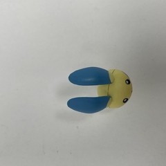 Vintage Pokemon Minun Bobblehead Mini Figure Yujin Gashapon Capsule Toy Nintendo