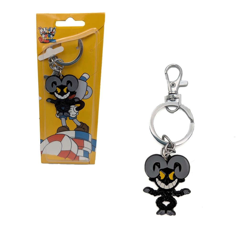 THE DEVIL Cuphead 1.5 in. Key Chain (Video Games KeyChain Charm Pendant)