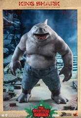 Hot Toys King Shark 1:6 Scale Figure Suicide Squad Sylvester Stallone PPS006 DC