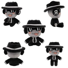 Forsaken Chance Plush Toy Game Figure Doll Sitting Men Plushie In Suits Kid Gift