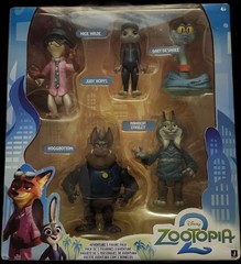 Disney’s Zootopia 2 Adventure 5-Pack Articulated 3” Figures New in Box