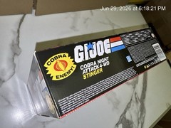 GI Joe Retro Collection – Cobra Night Attack 4-WD Stinger with Cobra Officer