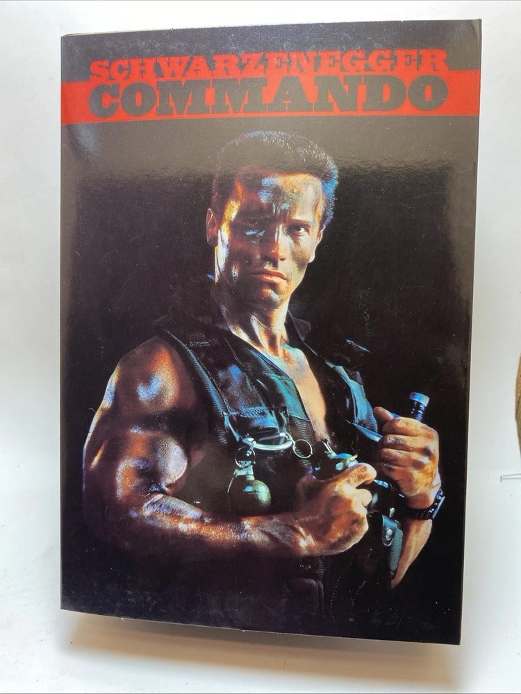 Neca Arnold Schwarzenegger Commando Matrix Ultimate Action Figure 7” 30th Ann
