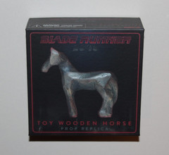 RARE NECA Blade Runner 2049 Wooden Horse Prop Replica NYCC Exclusive NEW MIB 1:1
