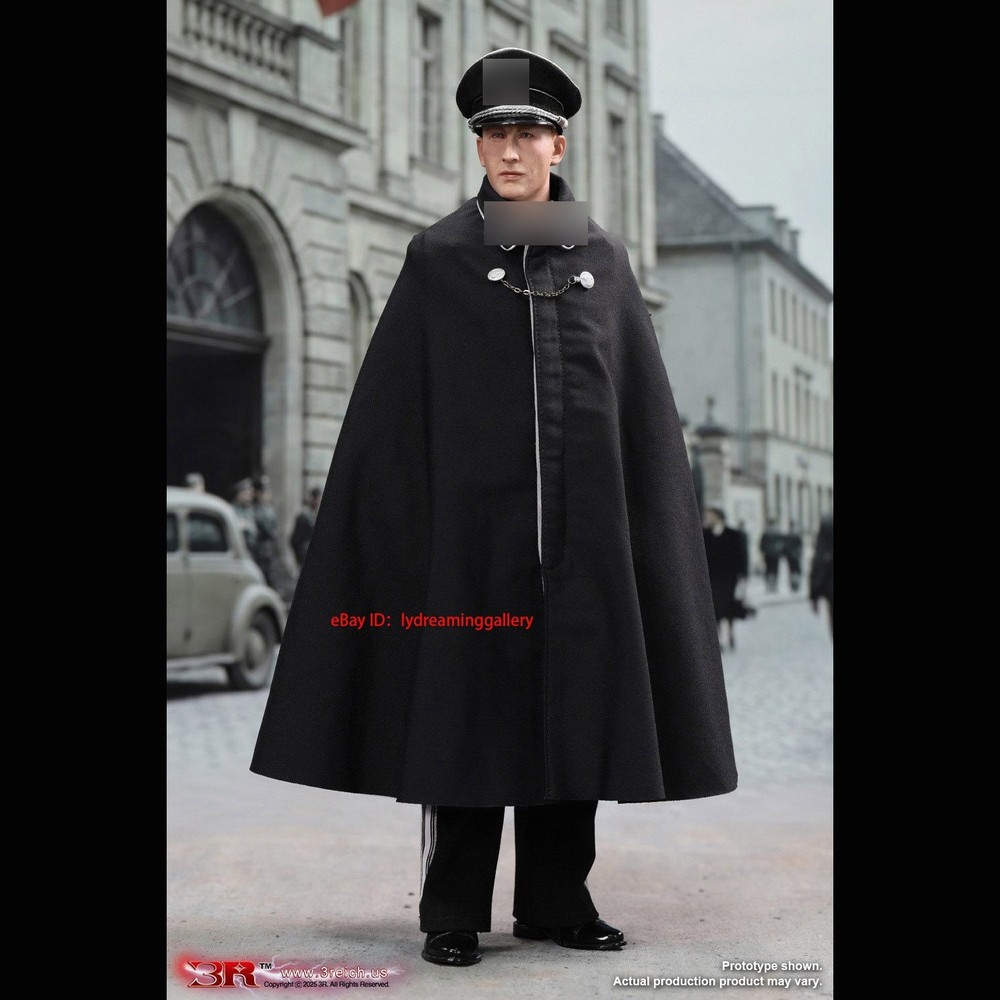 DID 3R GM657 Heydrich Black dress 1/6 Scale Limited Collectible Action Figure