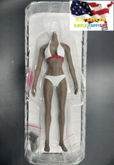 1/6 JIAOUDOLL African female seamless body for 12″ hot toys large bust ❶USA❶