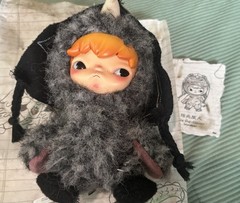 POP MART Hirono Mist Walker Series Plush Pendant Figure The Gap Glimmer Wanderer