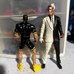 McFarlane DC Multiverse Two Face Platinum Edition and flash Action Figure