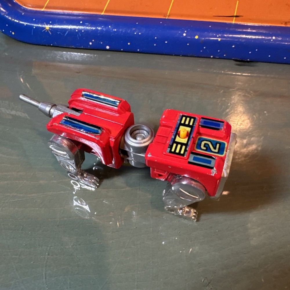 Vintage Voltron Lion Bot Red Lion GB-36 Diecast 1981 Matchbox Go Lion