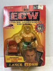 Original San Francisco Toymakers ECW Lance Storm Action Figure with Chair 1999