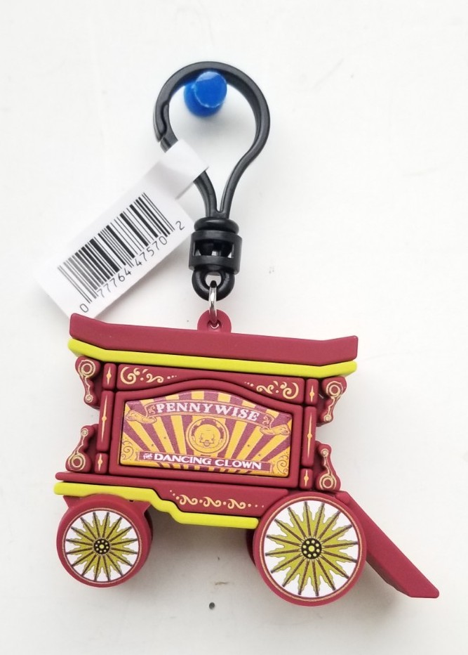 2025 Monogram 2″ HBO IT: Welcome To Derry “Pennywise Wagon” 3D Figural Bag Clip