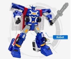 Hello Carbot AIENT Transforming Robot Truck Action Figure Toy Deluxe Edition