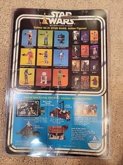 Star Wars Vintwge Snaggletooth With Card And Weapon