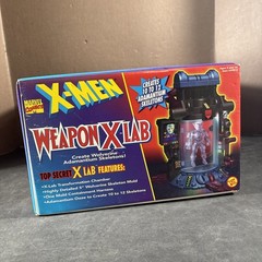 X-MEN WOLVERINE WEAPON X LAB MARVEL COMICS NEW TOY BIZ VINTAGE PLAYSET