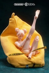 Romankey X COWL 1/12 Female Figure Flexible Girl Joint Body 6”Soldier Figure