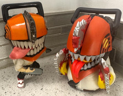 Chainsaw Man Denji Figure Lot of 2 – Numskull TUBBZ Cosplaying Duck & Mini Denji