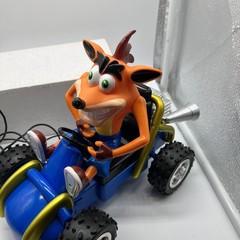 Vintage Crash Bandicoot RC Car Wired Remote Control Car Crash Team Racing 2000