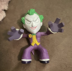 TM&DC Joker Figure Plastic Purple Suit/Green Hair Funko 2015 Arkham Series