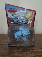 2010 Rare Disney Pixar Cars 2 Submarine Finn McMissile Deluxe W/Submarine Fins