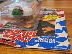 1986 Cannon Films Over The Top SYLVESTER STALLONE Action Figure, “John Grizzly”