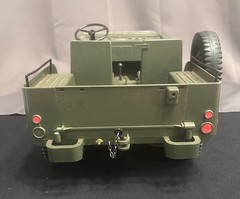 VINTAGE 1964 ORIGINAL GI JOE JEEP 7000 w/TRAILER/SEARCH LIGHT/RECOILESS CANNON