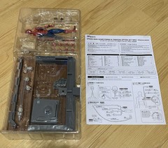 SH Figuarts Spider-Man Homecoming Action Figure w Tamashii Option Act Wall
