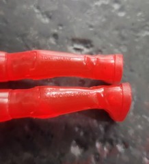 Vintage 1981 Tron Red Sark Tomy Walt Disney Movie Action Figure No Disk
