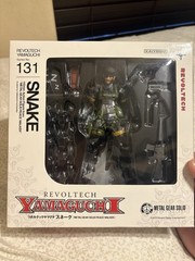 Kaiyodo Revoltech Yamaguchi No.131 Snake Metal Gear Solid Figure