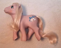 Vintage My Little Pony G1 Satin ‘n Lace Non So Soft Lavender Mail Order Wedding
