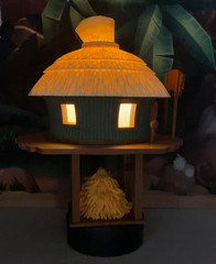 Donkey Kong Country Jungle Tree House Figure Playset; Nintendo Toy; READ