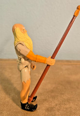 VTG LJN Advanced Dungeons & Dragons AD&D RINGLE RUN w/ Staff & BOWMARC w/ Cape