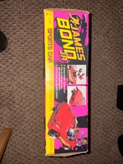 1991 James Bond JR. Sports Car Vehicle Hasbro NOS 7796 Sealed Box Spring Action