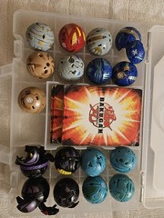 Bakugan Bulk Set Lot Cards & Figures Used
