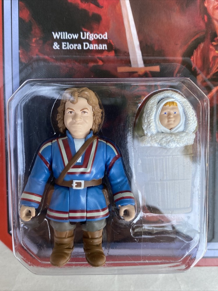 Rare New 2022 D23 Expo limited exclusive Super7 Reaction Willow 3.75″ figure