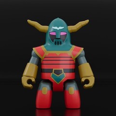 GSC BRICKROID MAZINGER Z MECHANICAL BEASTS SET 1 ACTION FIGURE (50mm)